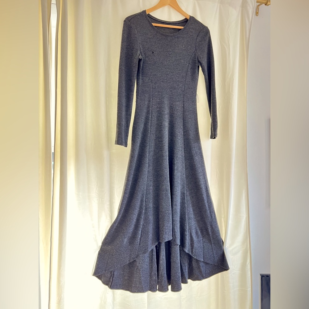 Michael Kors dark gray fall dress